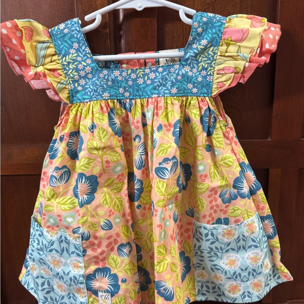Wildflowers Floral dress, NWOT, size 2